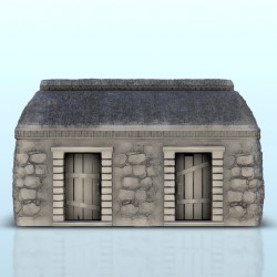 Mesoamerican stone house 22
