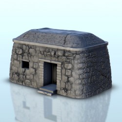 Tiny traditionnal stone house 29 |  | Hartolia miniatures