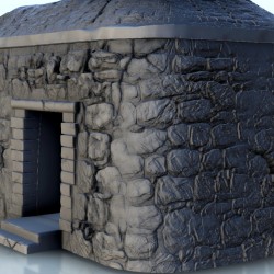 Tiny traditionnal stone house 29 |  | Hartolia miniatures