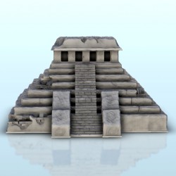 Mesoamerican pyramid with sanctuary 32