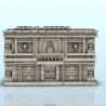 Mesoamerican building with ornamentations 35