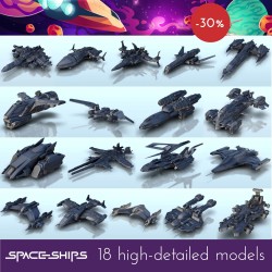 Spaceships pack |  | Hartolia miniatures
