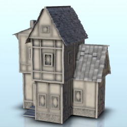 Medieval house with floor 1