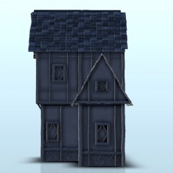 Medieval house with floor 1 |  | Hartolia miniatures