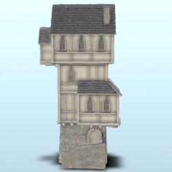 Medieval house in tower with stone stair 7 |  | Hartolia miniatures