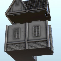 Medieval house with chimney 8 |  | Hartolia miniatures