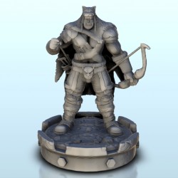 Orc hero with beast skin and bow 2 |  | Hartolia miniatures
