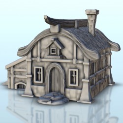 Maison médiévale avec annexe 3