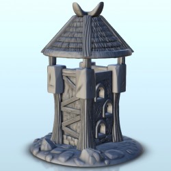 Watchtower in wood and stone 4