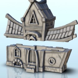 Medieval building with double roof 7 |  | Hartolia miniatures