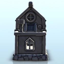 Medieval house with access stairs 8 |  | Hartolia miniatures