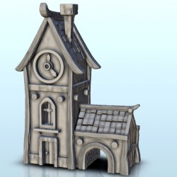 Medieval bell tower with portico 9 |  | Hartolia miniatures