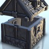 Medieval house with fireplace 10 |  | Hartolia miniatures