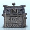 Medieval house with fireplace 10 |  | Hartolia miniatures