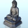 Statue of Buddha sitting in meditation 1