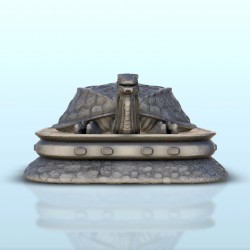 Statue of turtle on carved base 5 |  | Hartolia miniatures