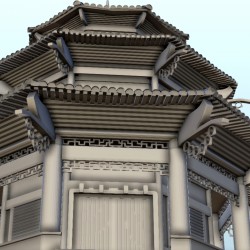 Two-stories pagoda 2 |  | Hartolia miniatures
