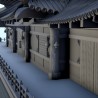 Asian palace with double roof 12