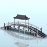 Rounded Asian bridge 15 |  | Hartolia miniatures