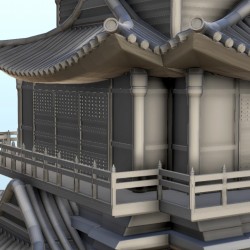 Octagonal two-stories pagoda 17