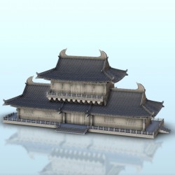 Asian palace with floor 23