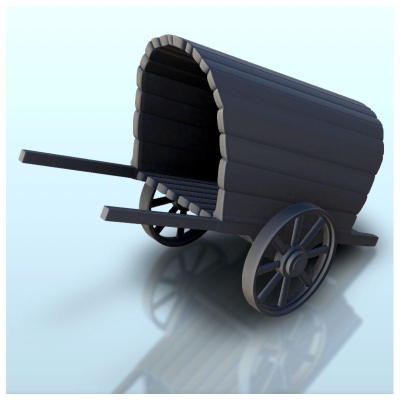 Oriental cart with two wheels 1 |  | Hartolia miniatures