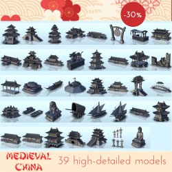 Medieval China pack |  | Hartolia miniatures
