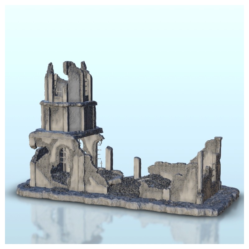 Hartolia miniatures | Modern ruins pack No. 1 | STL file for 3D printing