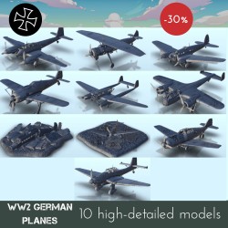 Pack d'avions Allemands (2nde GM)