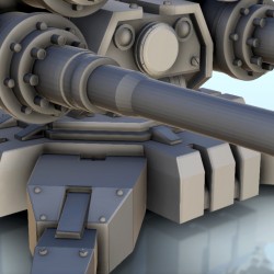 Quadruple barrel turret 1 (+ supported version)