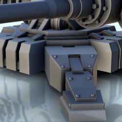 Quadruple barrel turret 1 (+ supported version)