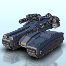 SF tank with main gun and...