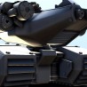 SF tank with main gun and miniguns 4 (+ supported version)