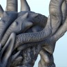 Créature extraterrestre avec tentacules et tête de crâne 10
